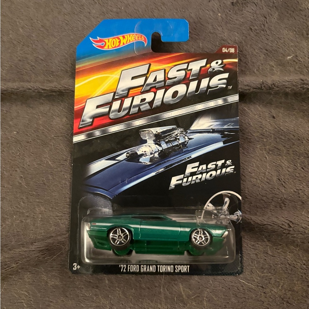 Hot Wheels '72 Ford Gran Torino Sport F&F